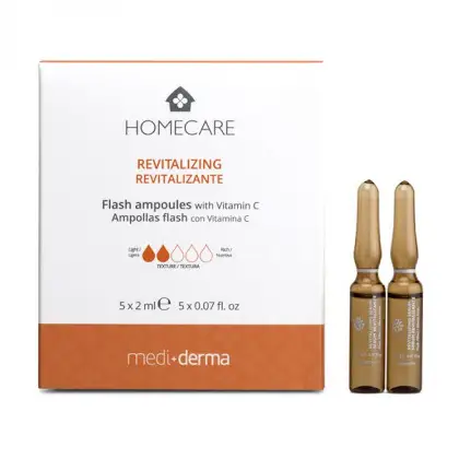 Ревіталізуюча сироватка в ампулах Mediderma 5x2 мл - Зображення 3