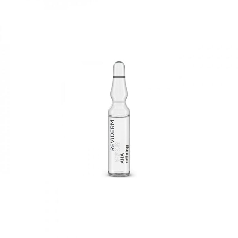 REVIDERM AHA Refining Ampoule Нічна доглядова ампула з комплексом AHA кислот для вирівнювання рельєфу шкіри