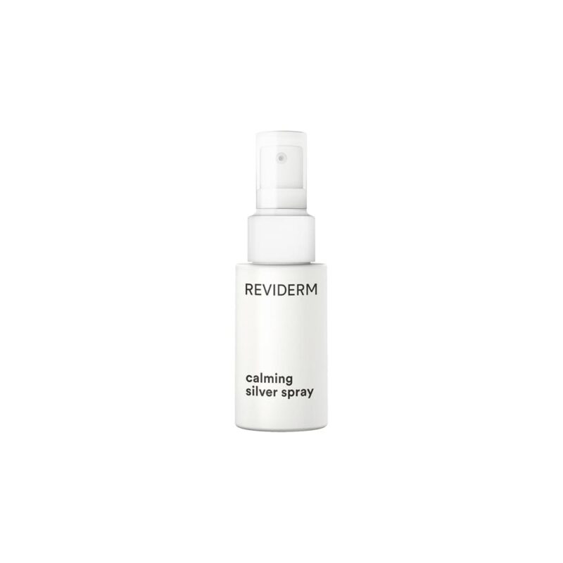 REVIDERM Calming Silver Spray Заспокійливий спрей миттєвої дії для балансування подразненої шкіри обличчя з мікро-сріблом (Mini)