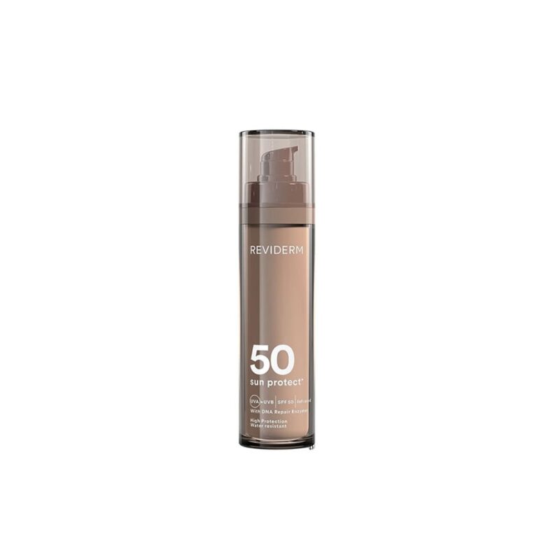 REVIDERM Sun Protect+ SPF 50 Високотехнологічний сонцезахисний засіб з фільтрами широкого спектру дії, захистом від інфрачервоного випромінювання та захистом клітин на рівні ДНК